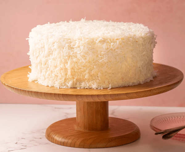 Праздничный сливочно-кокосовый торт "Ангел".